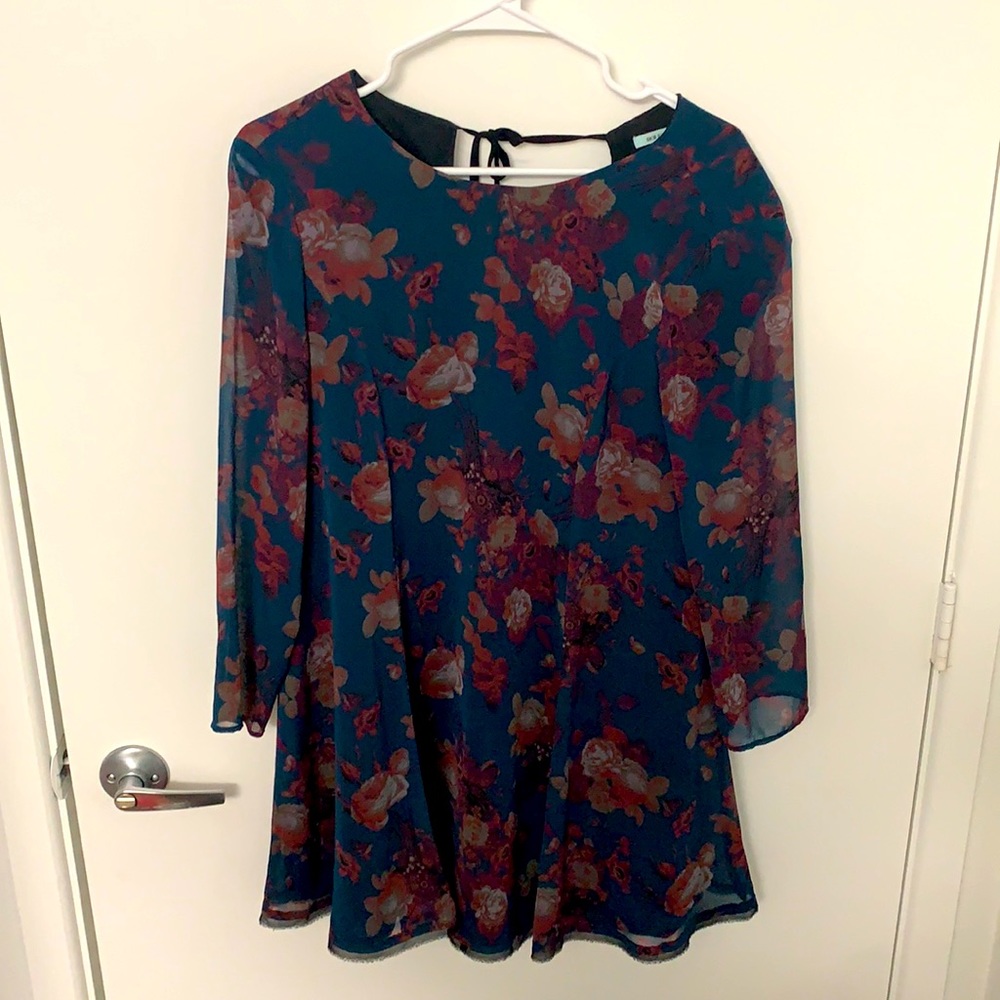 Flowy Floral Dress